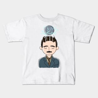 Nikola Tesla Kids T-Shirt